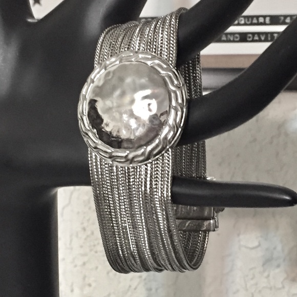 Jewelry - Multi strand silver bracelet w/magnetic clasp